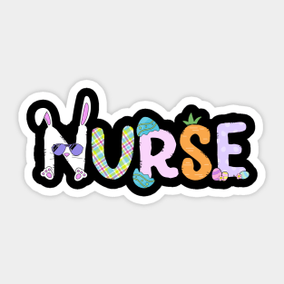 Nurse Easter Sticker